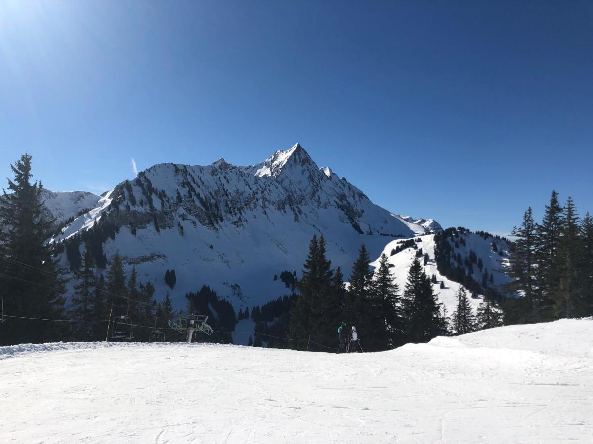 Saint-Jean-dʼAulps Studio 4 Personnes A 80M Des Pistes De Ski מראה חיצוני תמונה